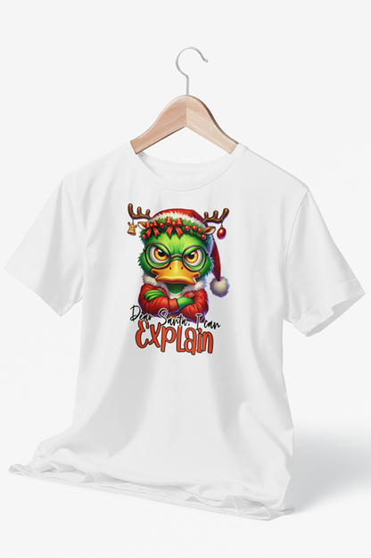 Polo Navideño - Sarcastic Grumpy Duck - thecocothink