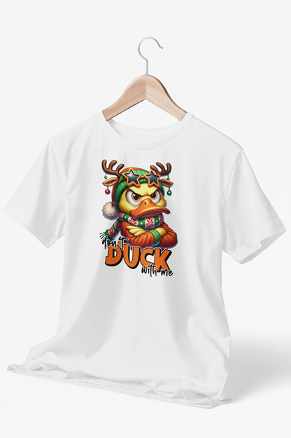 Polo Navideño - Sarcastic Grumpy Duck - thecocothink