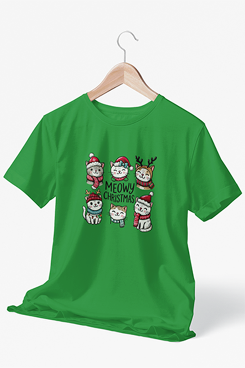 Polo Navideño - Meowy Christmas - thecocothink