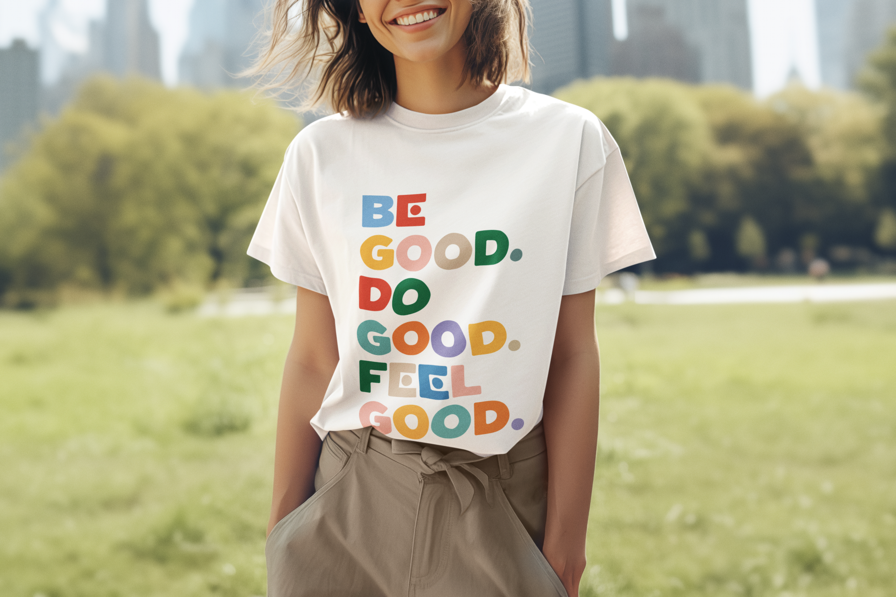 Polo Motivador - Be Good Do Good Feel Good - thecocothink