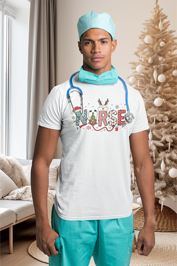 polo navideño nurse 