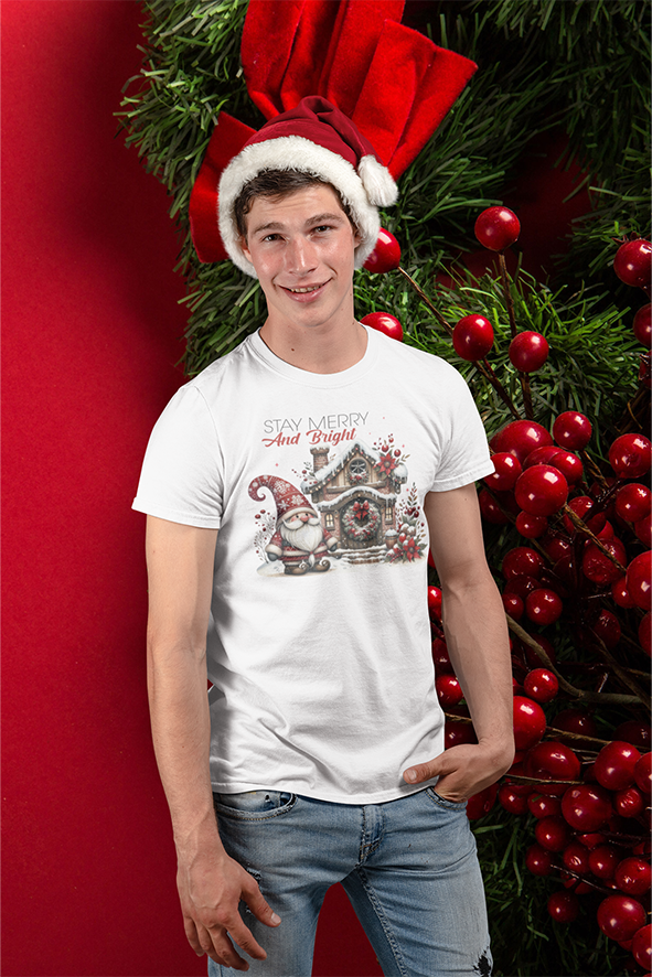 polo navideño stay merry and bright