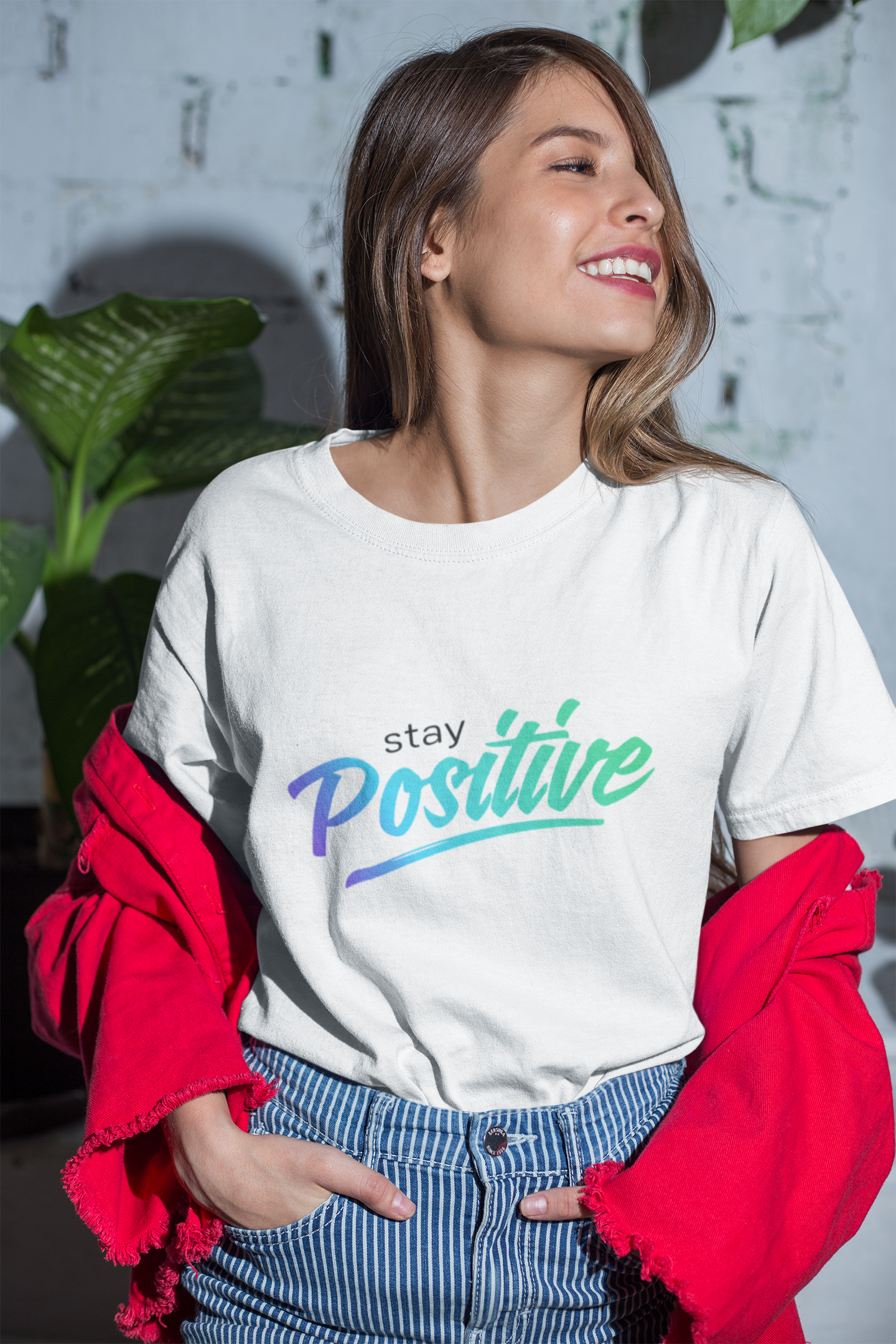 Polo Motivador - Stay Positive - thecocothink